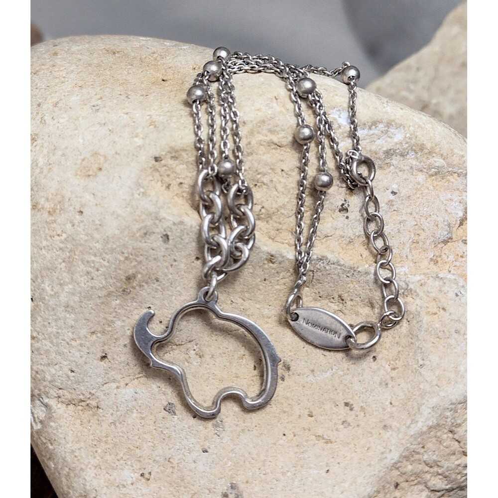 Sterling Silver Elephant Nomination ITALY Beaded Bracelet - Picture 7 of 7